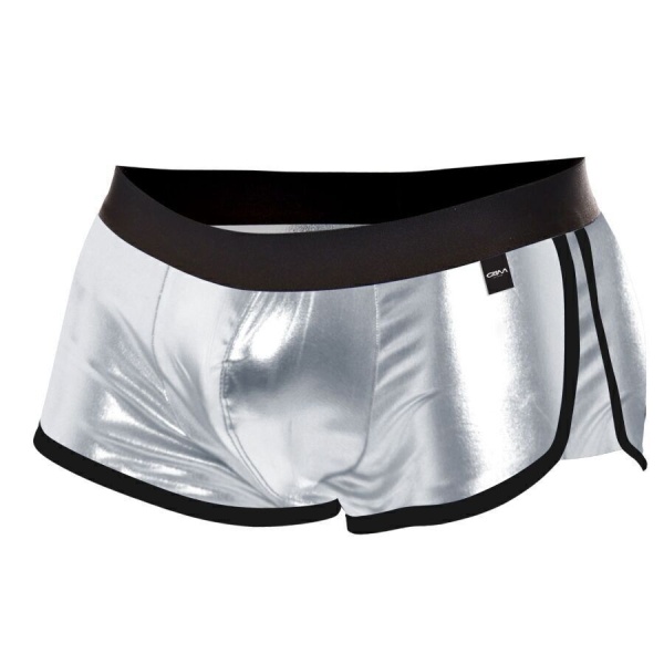 CUT4MEN - Boxer Argento Taglia M