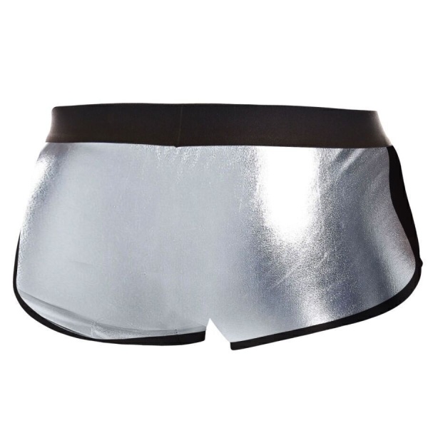 CUT4MEN - Boxer Argento Taglia XL