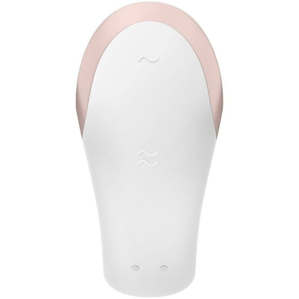 SATISFYER Double Luxury Partner - BIANCO