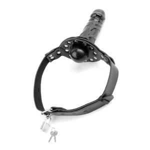 Deluxe Ball Gag with Dildo