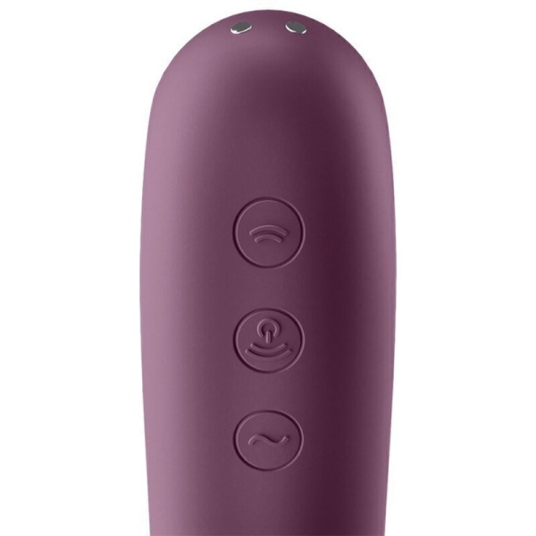 Vibratore a Impulsi D'aria SATISFYER DUAL KISS