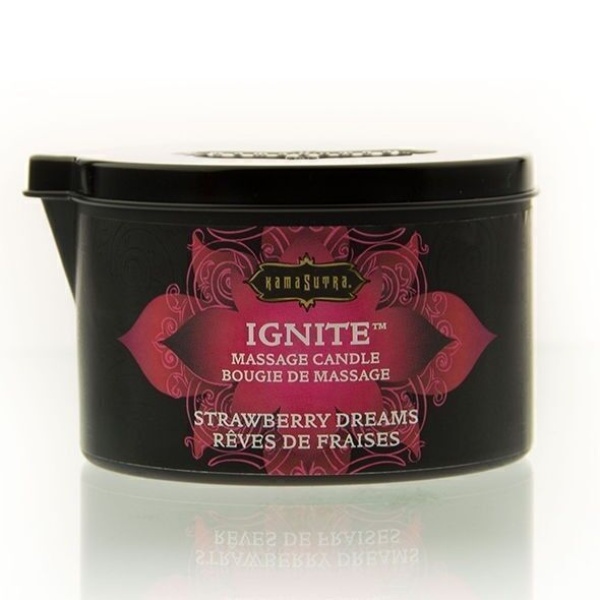 Ignite Candela da massaggio Fragola 170gr