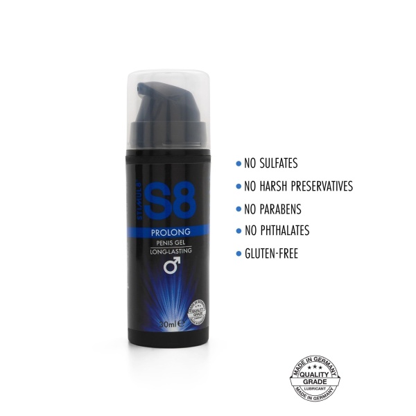 Prolong e Delay S8 Penis Gel 30ml