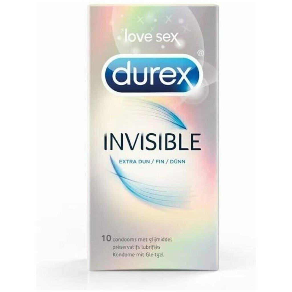 Profilattici Durex Invisible Conf.10pz NL DE FR