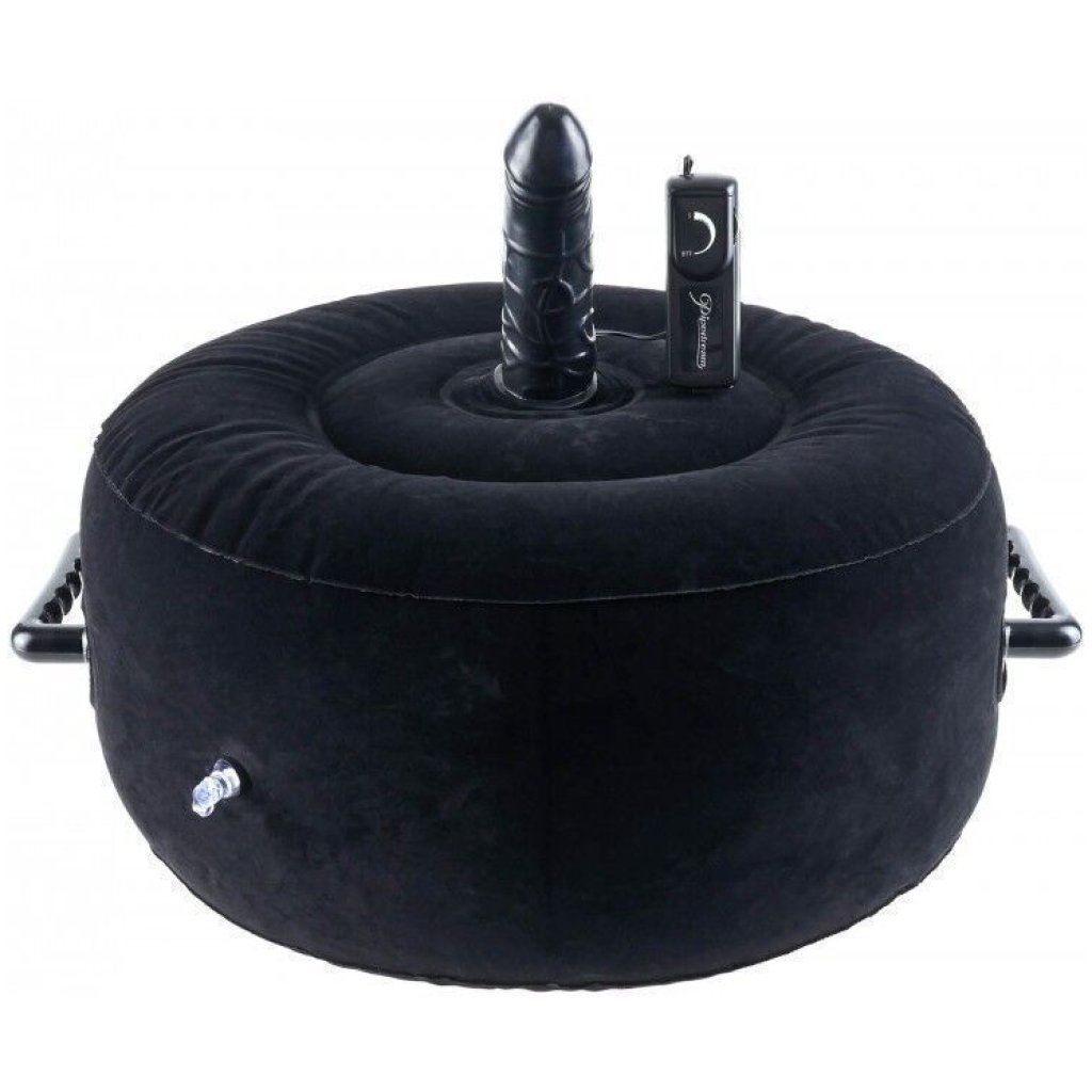 Sedile gonfiabile con fallo vibrante integrato