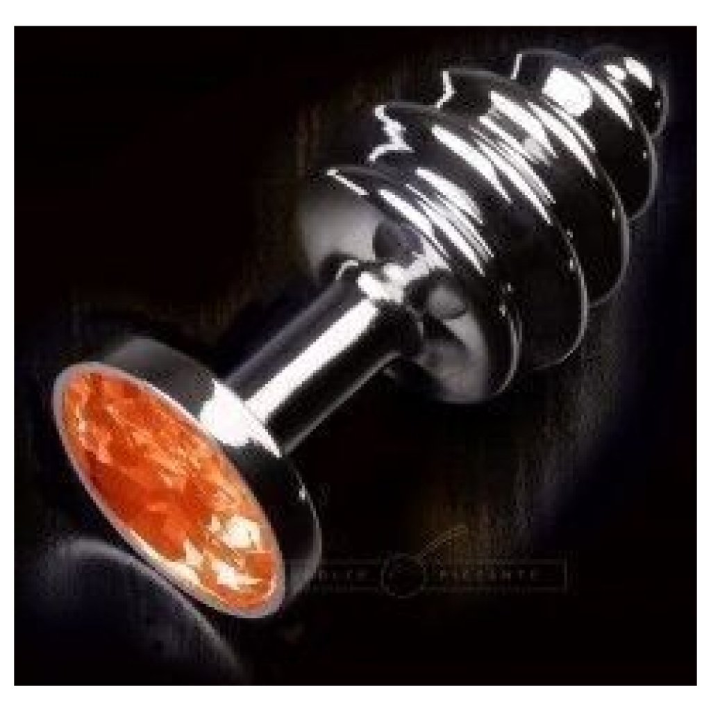 plug anale Jewellery Ribbed Orange