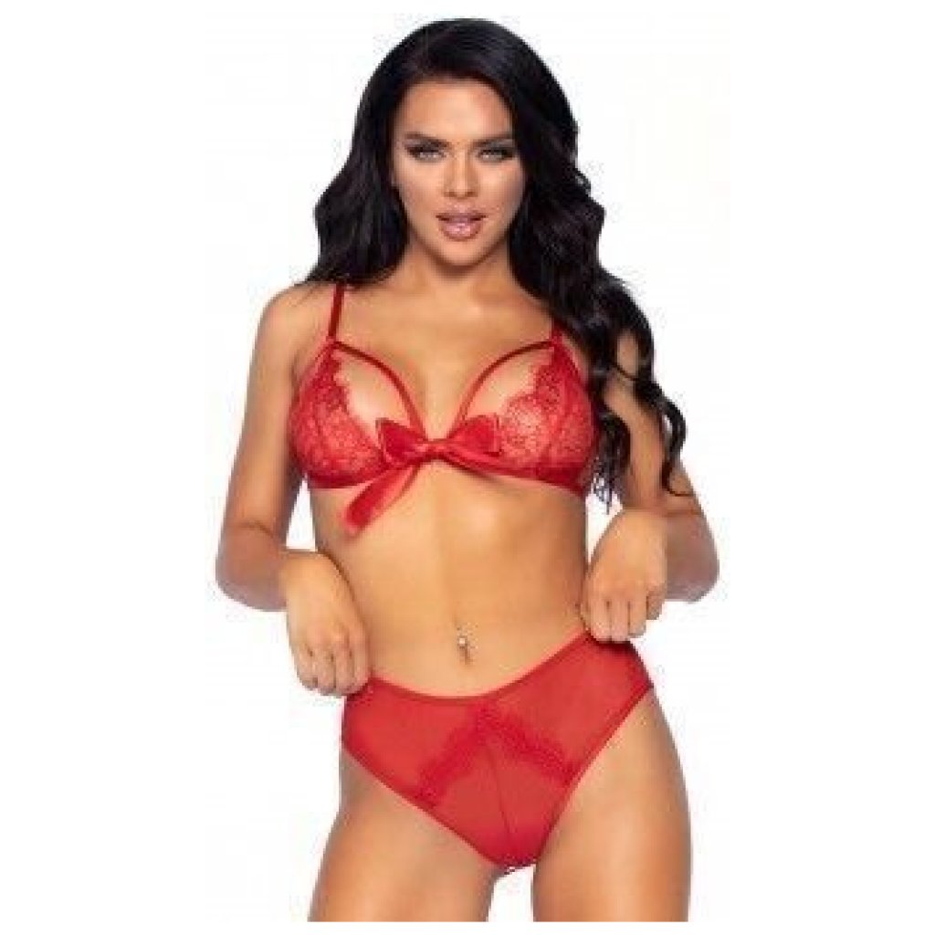 Bralette e mutandina Alta senza cavallo