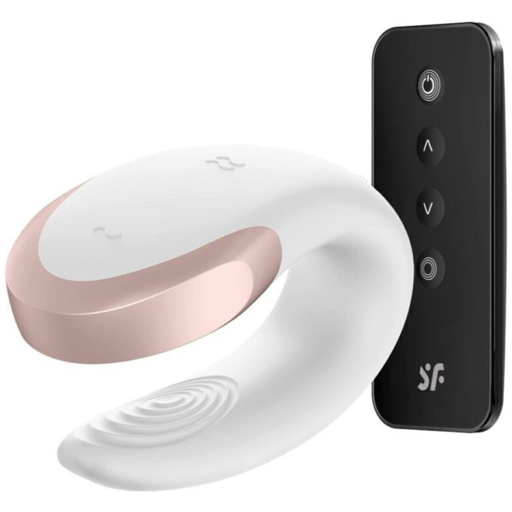 SATISFYER Double Luxury Partner – BIANCO