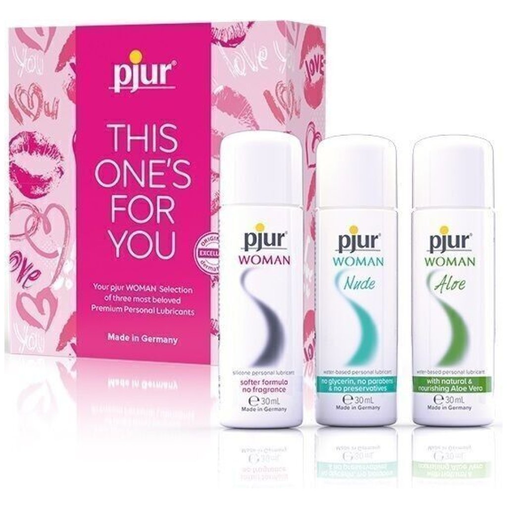 PJUR DONNA LUBRIFICANTI SET 3 UNITÀ x 30 ML