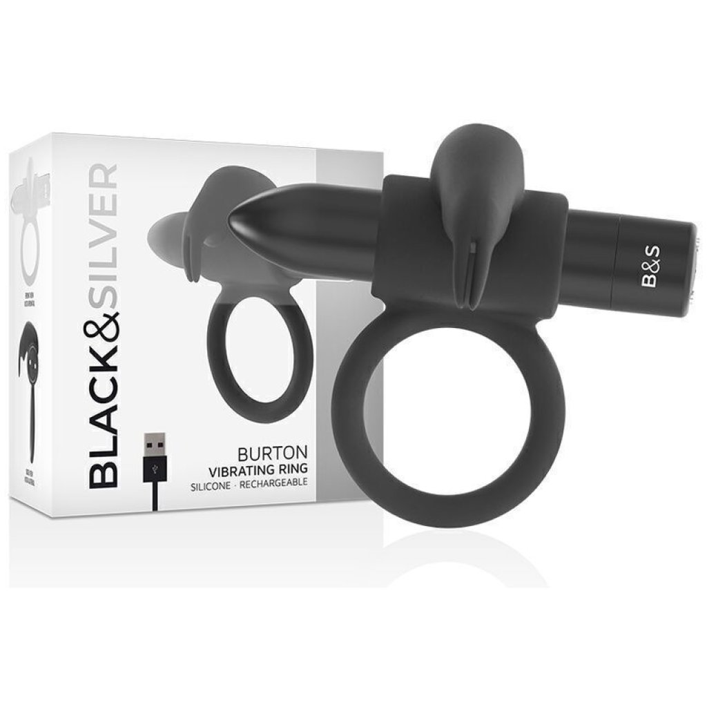 Anello Ricaricabile Burton BLACK&SILVER