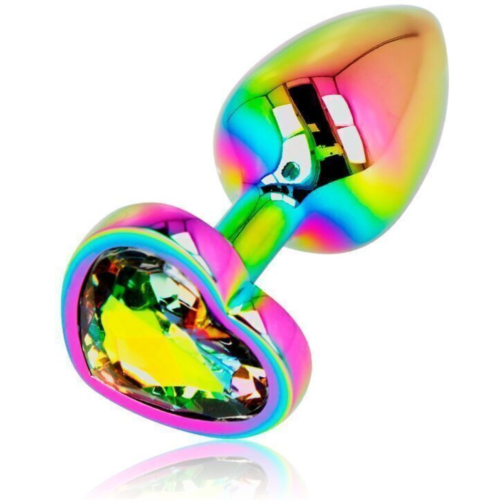 Plug Anale Cuore Iridescente S