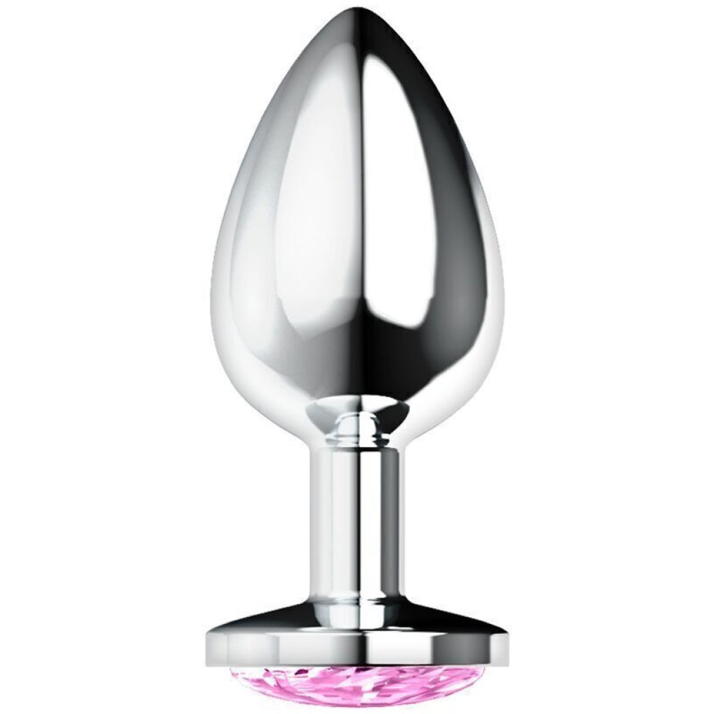 Spina Anale OHMAMA Con Cristallo Rosa S