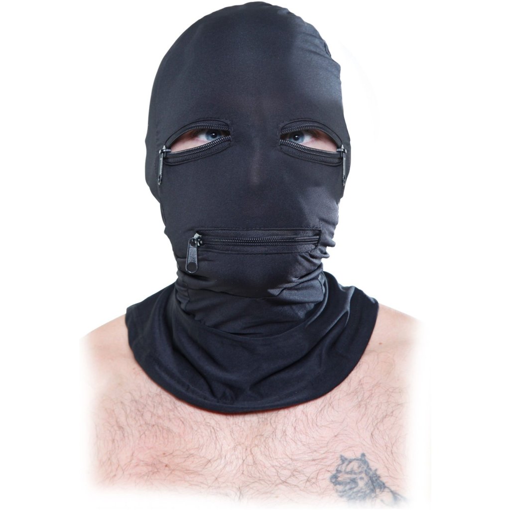 Zipper Maschera Hood