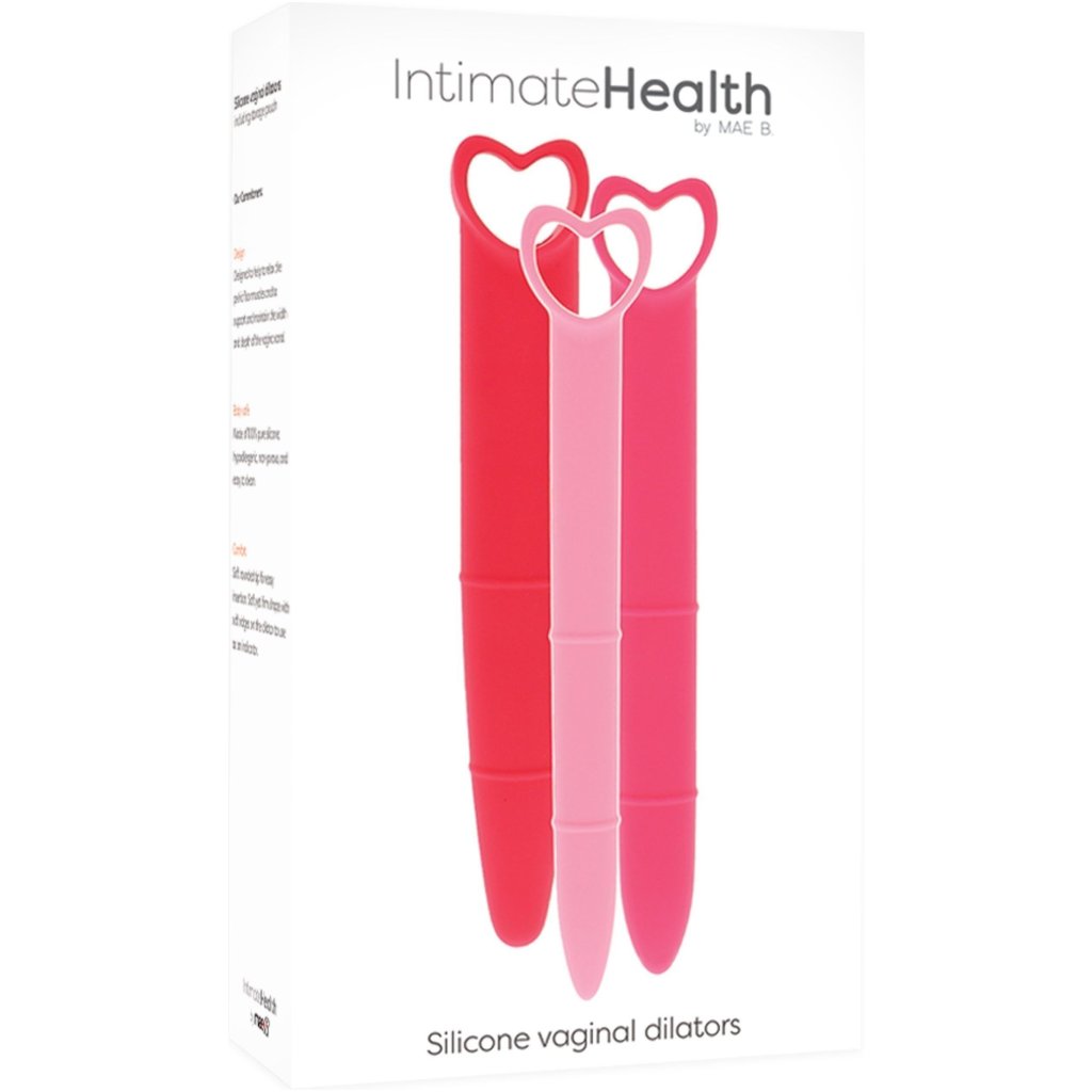 Dilatatori vaginali in silicone Set3 pezzi