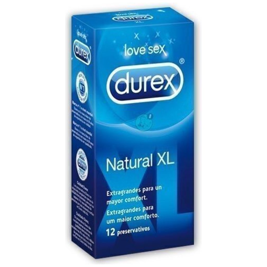 Profilattici Durex Xtra Large Power 12 pezzi